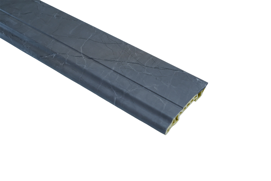 80*12.5mm Easy-Clean & Multi-Color WPC Wood-Plastic Indoor Skirting